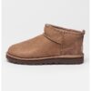 Непромокаеми велурени боти Classic Ultra Mini с лесно обуване UGG