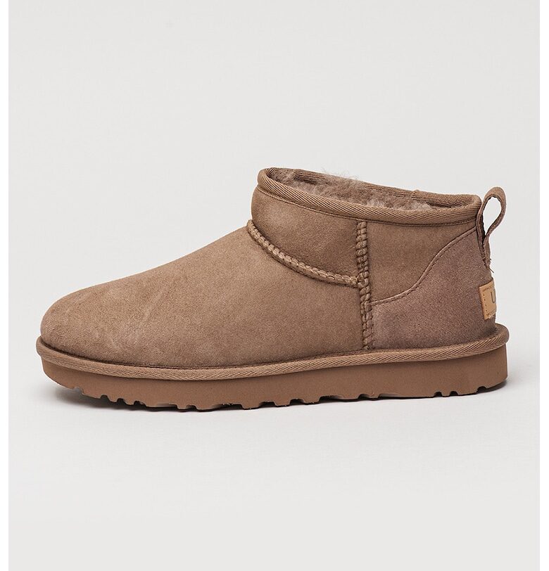 Непромокаеми велурени боти Classic Ultra Mini с лесно обуване UGG