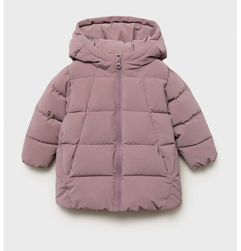 Непромокаемо зимно яке с качулка Mango