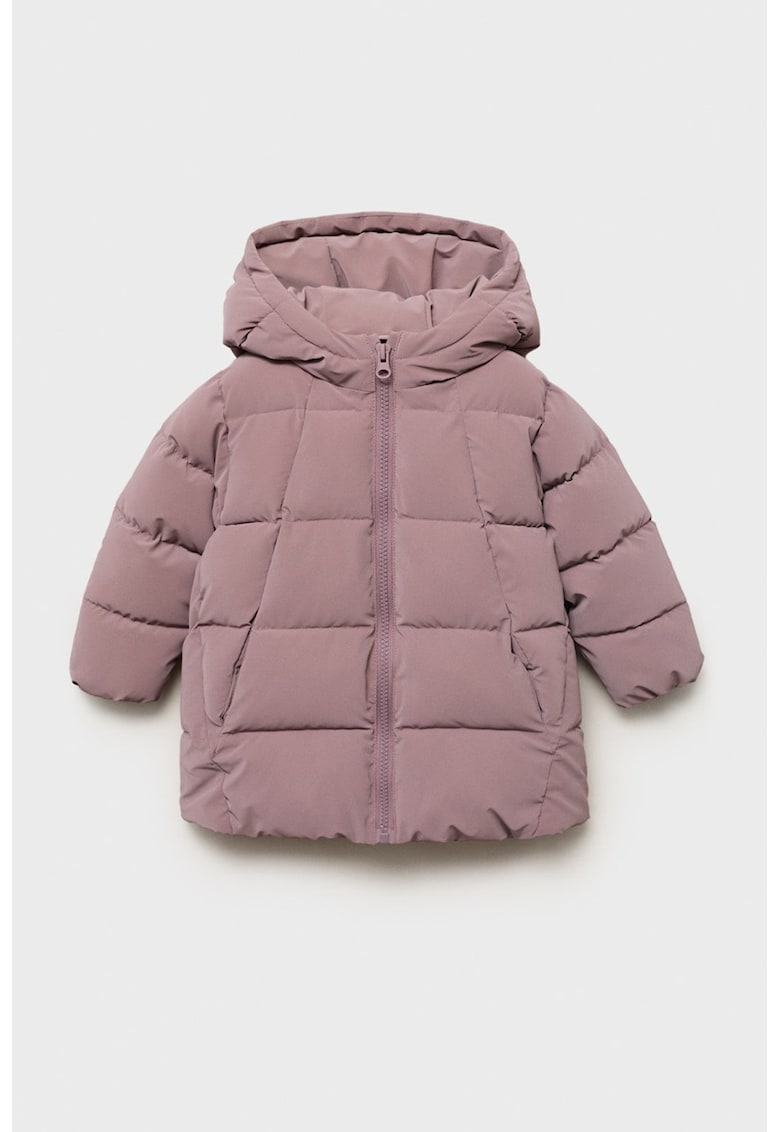 Непромокаемо зимно яке с качулка Mango