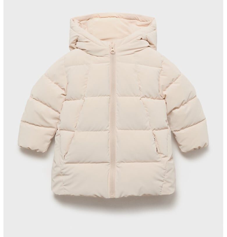 Непромокаемо зимно яке с качулка Mango