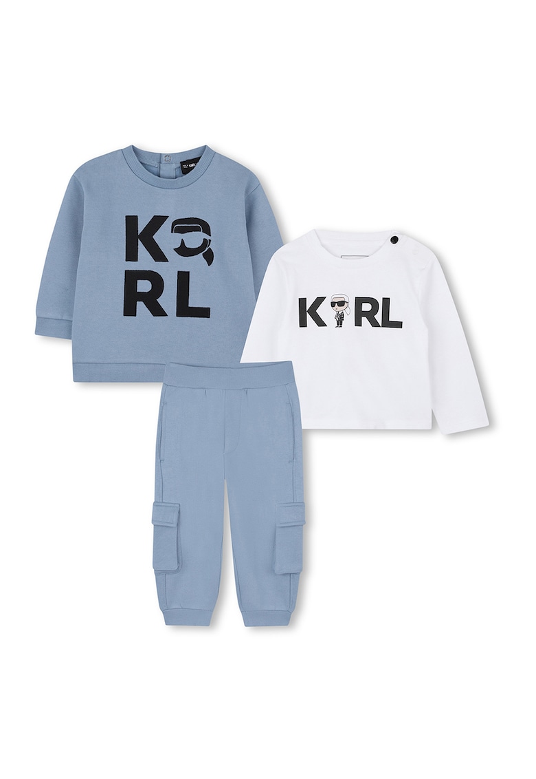 Облекло с лого - 3 части KARL LAGERFELD KIDS