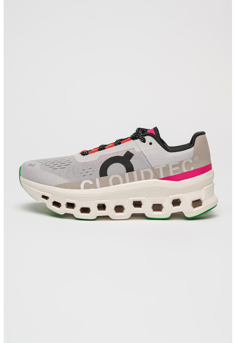 Обувки за бягане Cloudmonster с контрасти връзки On