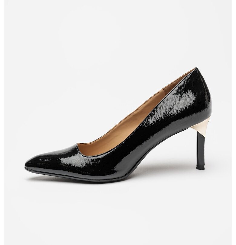 Обувки от еко кожа с квадратен връх ARMANI EXCHANGE