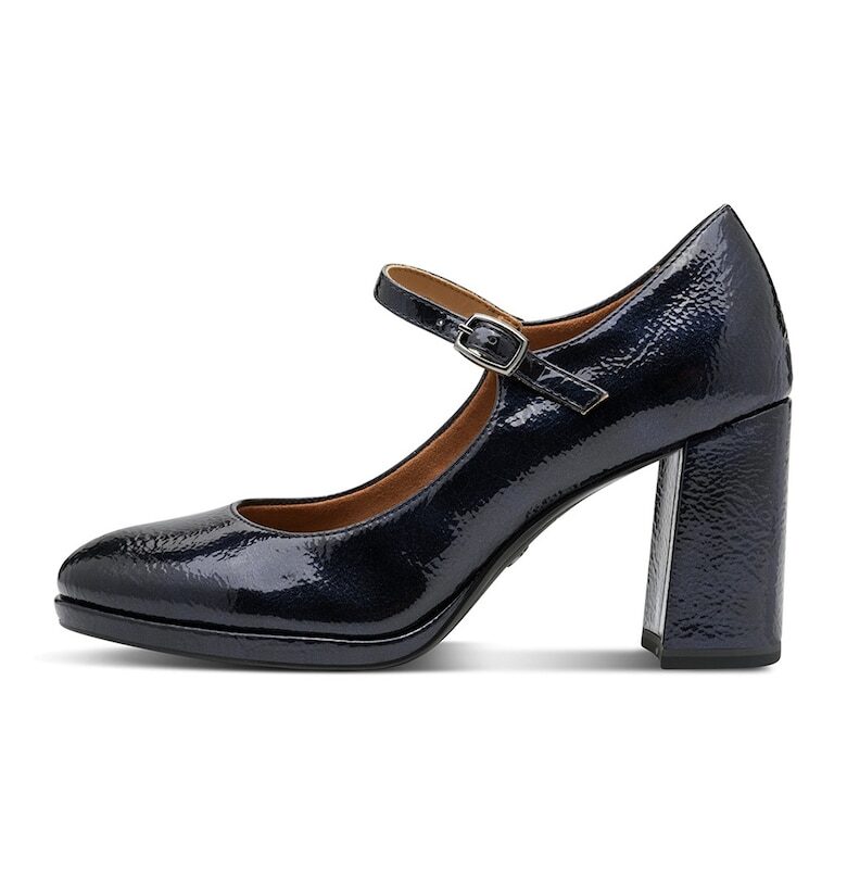 Обувки от еко кожа с масивен ток Tamaris