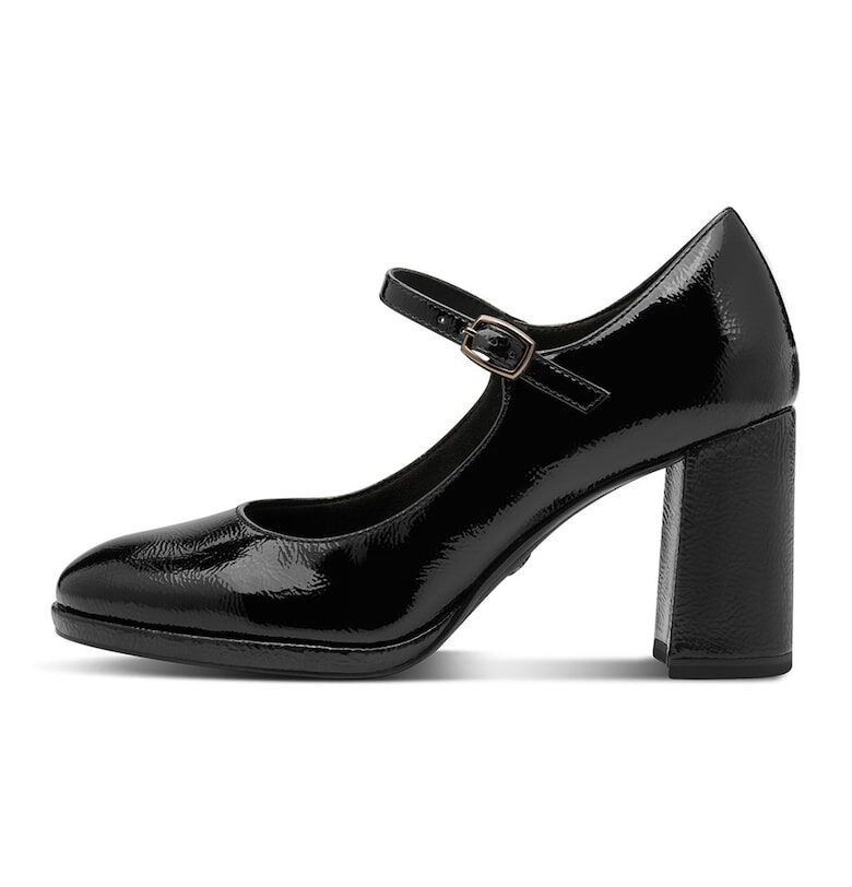 Обувки от еко кожа с масивен ток Tamaris