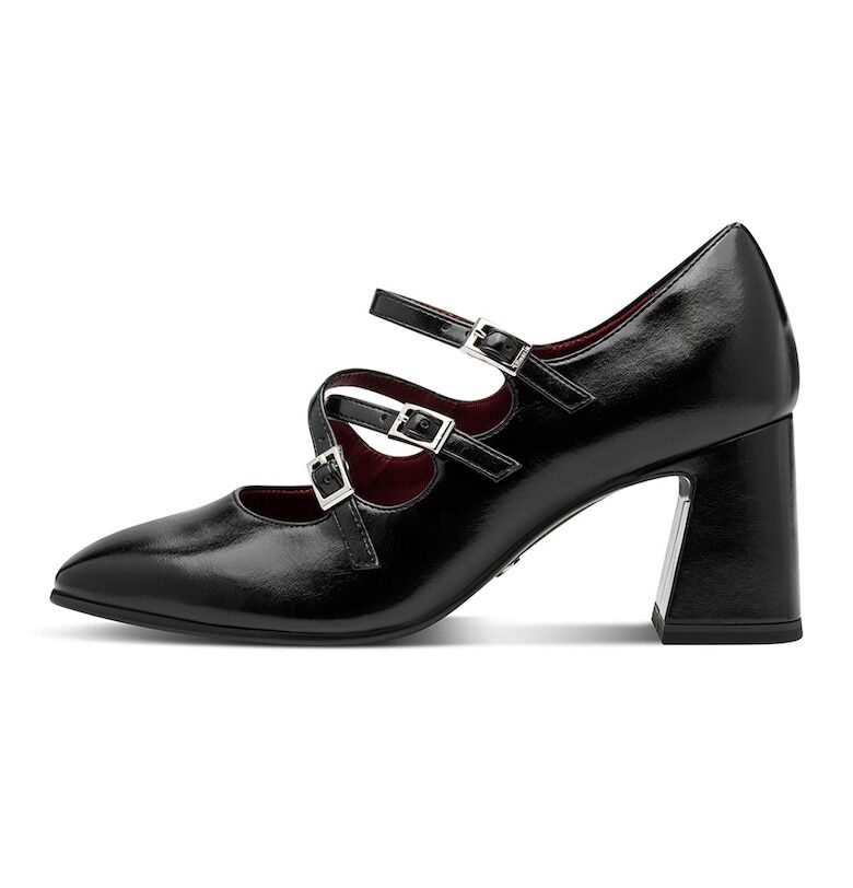 Обувки от еко кожа с масивен ток Tamaris