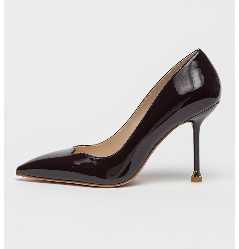 Обувки от еко кожа с ток и остър връх Liu Jo