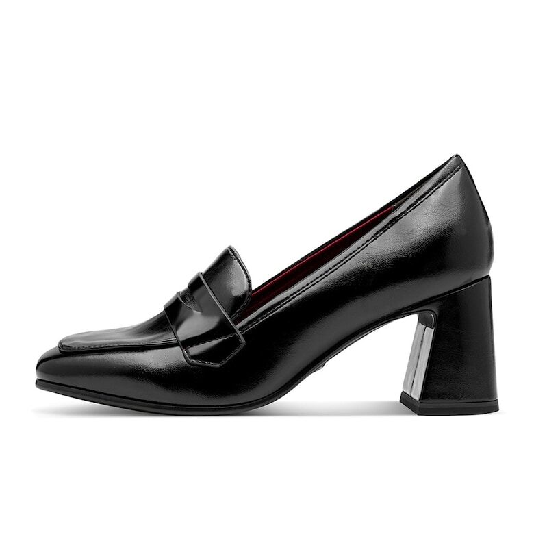 Обувки с висок квадратен ток Tamaris