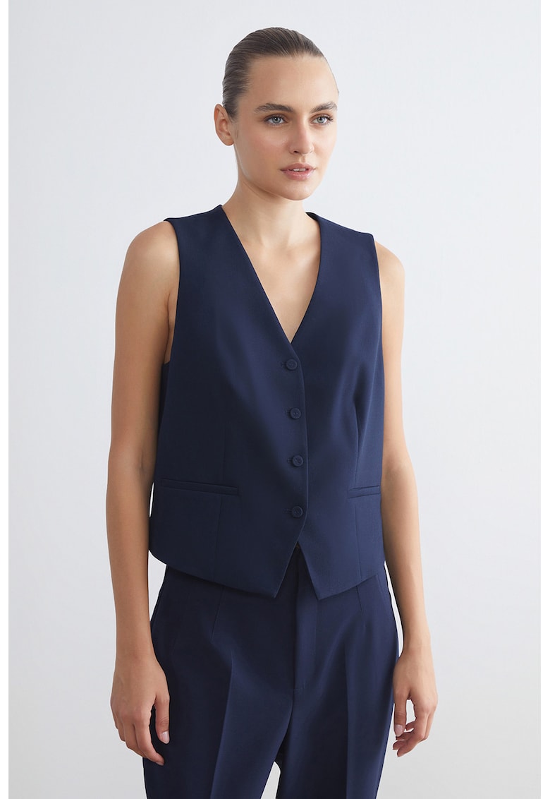 Официален елек с обшити джобове LC WAIKIKI