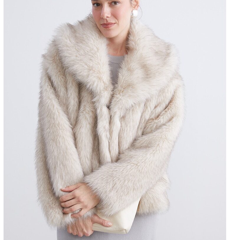 Палто от еко пух LC WAIKIKI