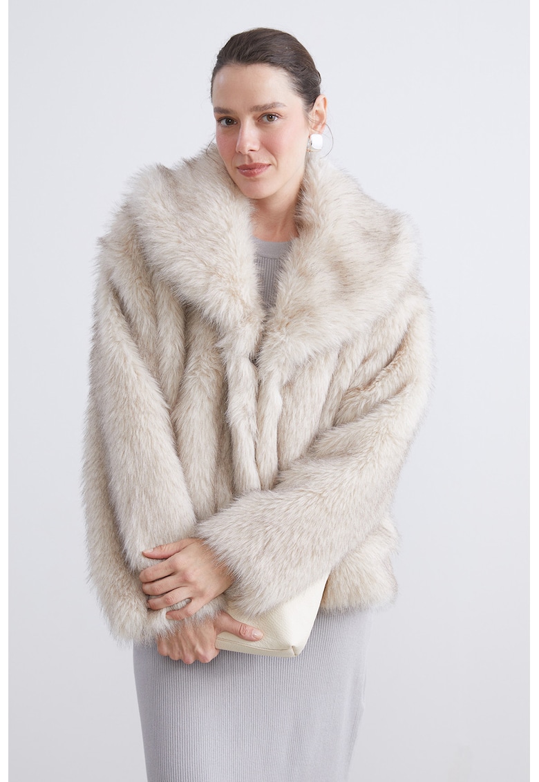 Палто от еко пух LC WAIKIKI