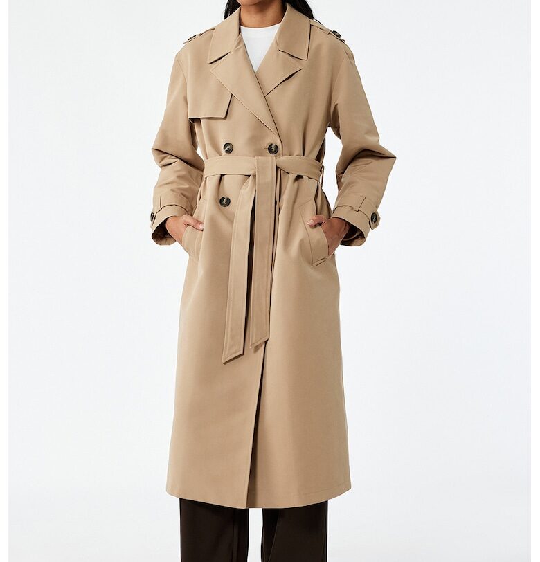 Палто с колан KOTON