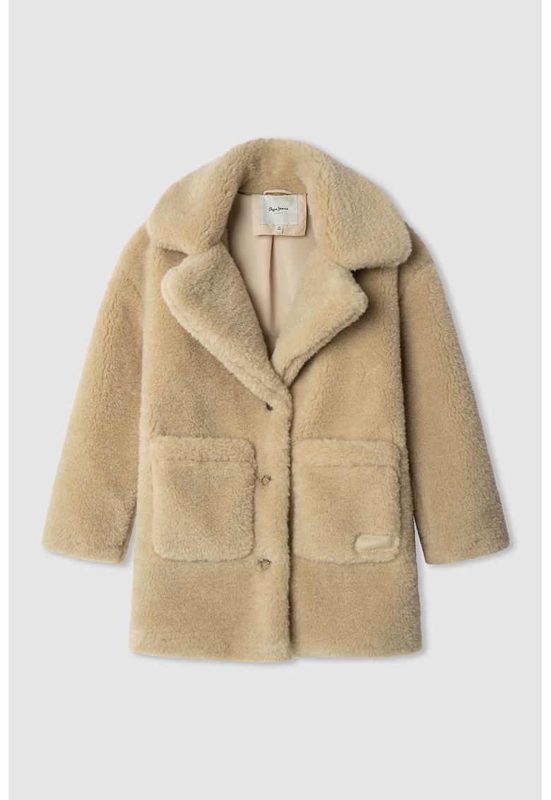 Палто с копчета и джобове Pepe Jeans London