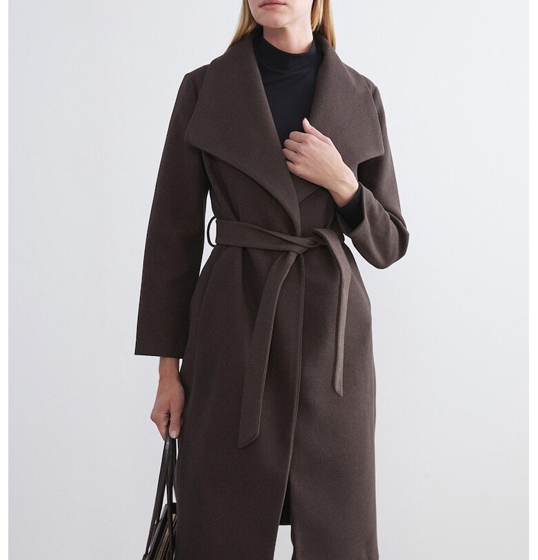 Палто със застъпен дизайн LC WAIKIKI