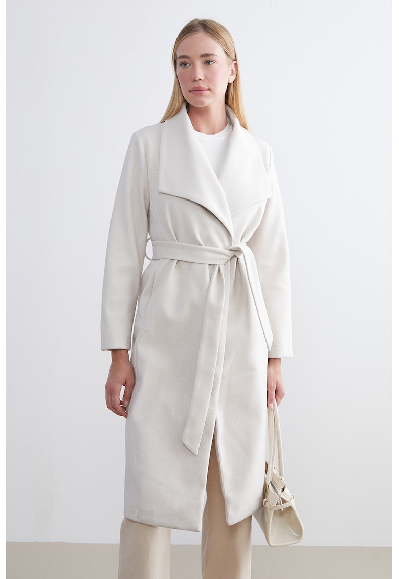 Палто със застъпен дизайн LC WAIKIKI