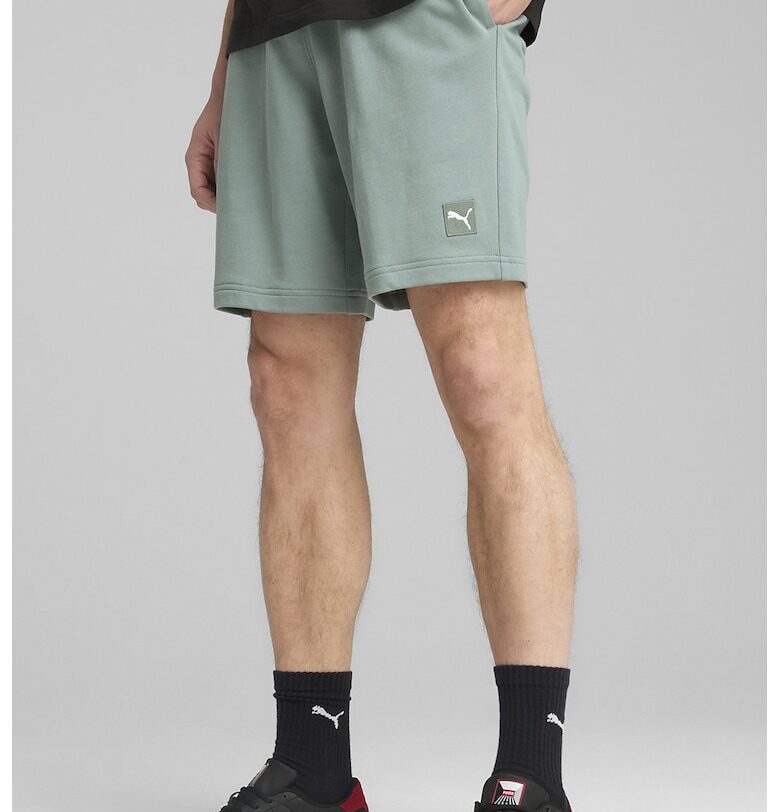 Памучен къс панталон с лого Puma