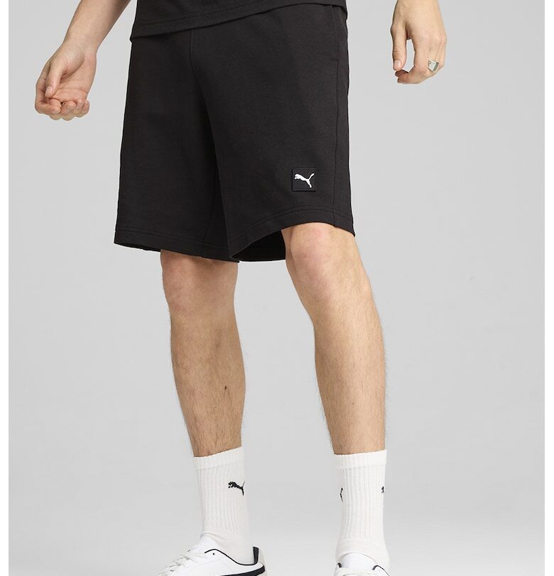 Памучен къс панталон с лого Puma