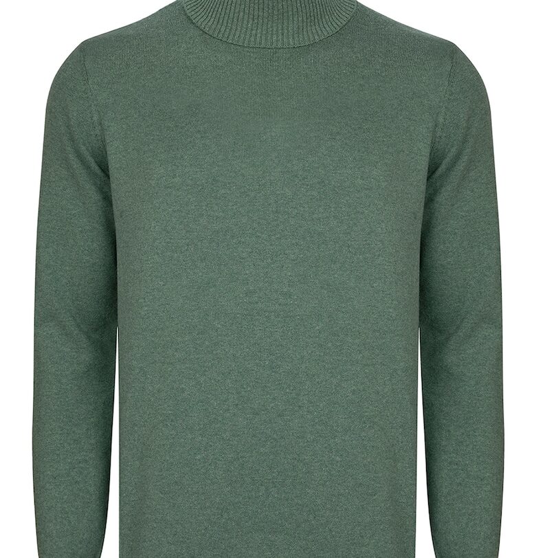 Памучен пуловер с поло Felix Hardy