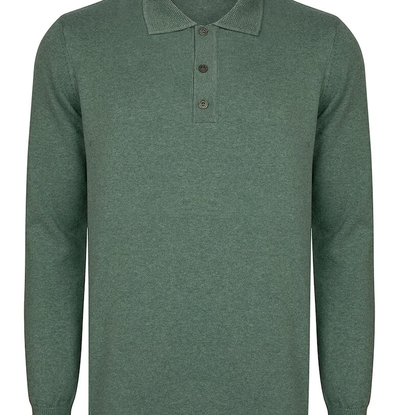 Памучен пуловер с яка Felix Hardy