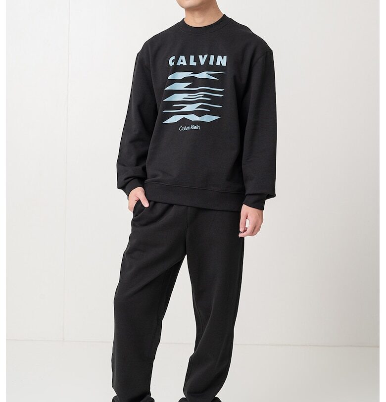 Памучен суитшърт с лого CALVIN KLEIN JEANS