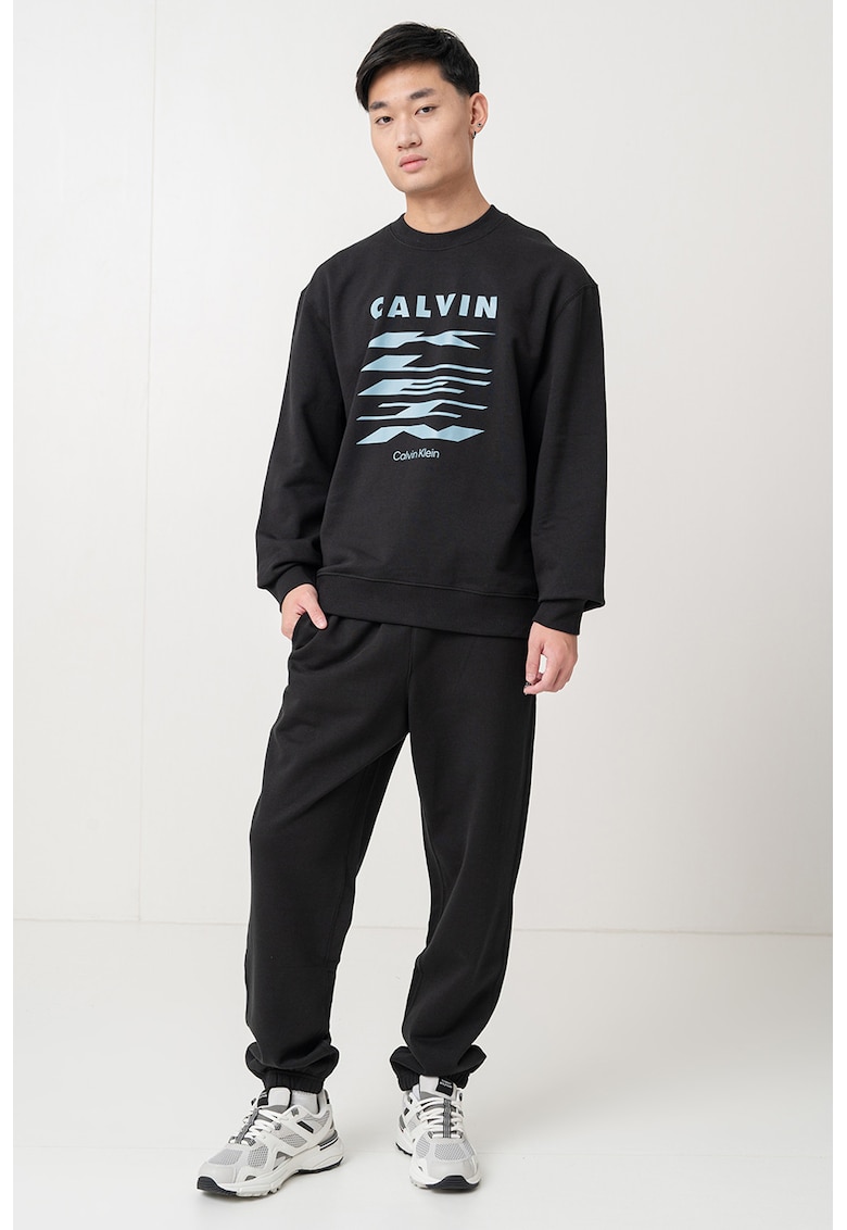 Памучен суитшърт с лого CALVIN KLEIN JEANS