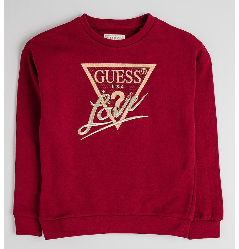 Памучен суитшърт с лого GUESS KIDS