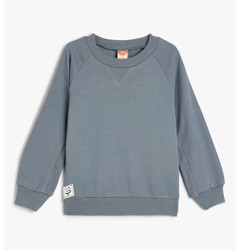 Памучен суитшърт с ръкави реглан KOTON