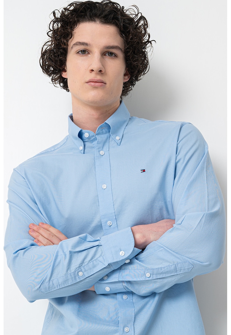 Памучна риза Oxford Tommy Hilfiger
