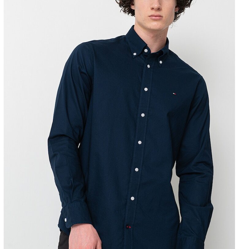 Памучна риза Oxford Tommy Hilfiger
