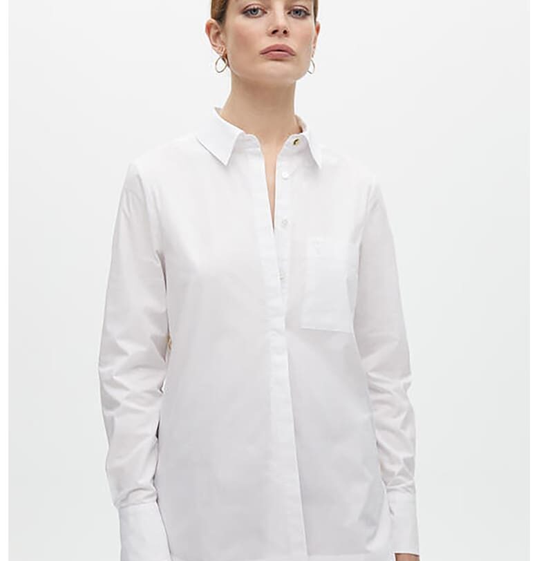 Памучна риза с декоративни копчета Lola casademunt