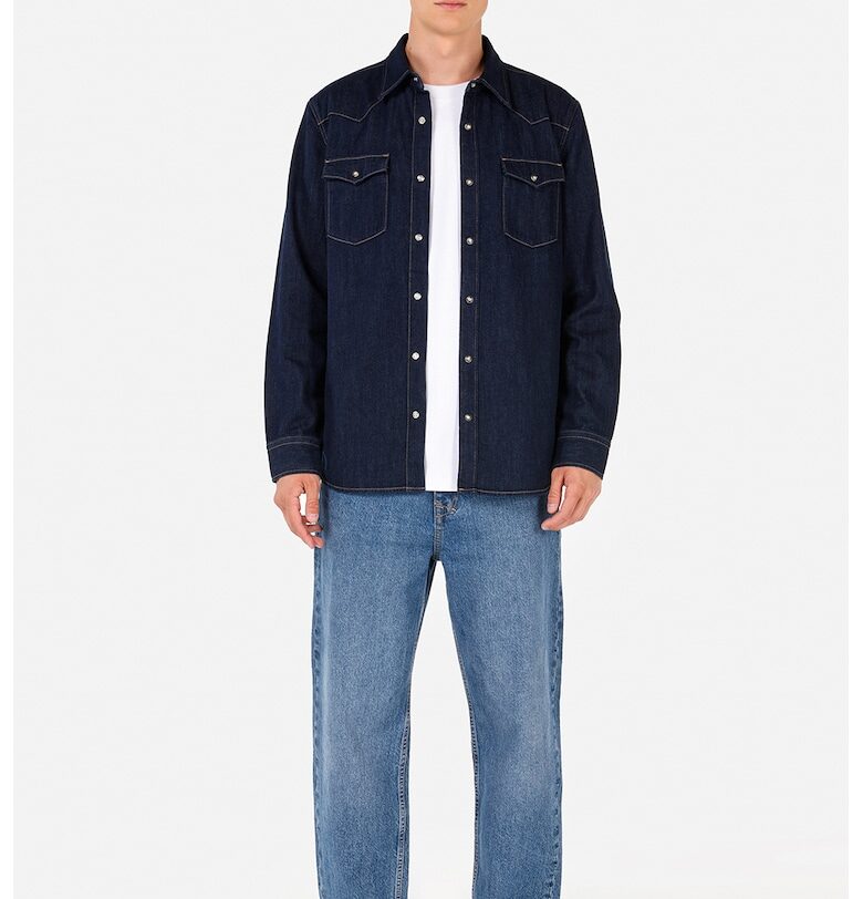 Памучна риза с джобове на гърдите COLINS