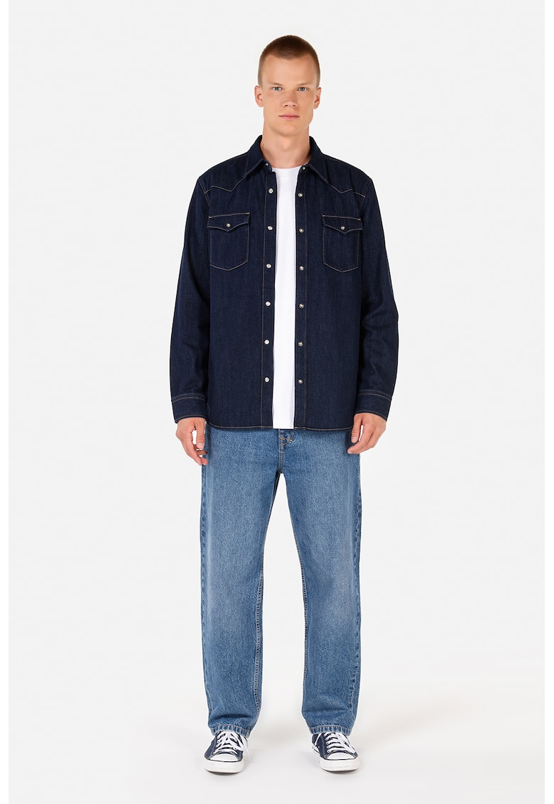 Памучна риза с джобове на гърдите COLINS