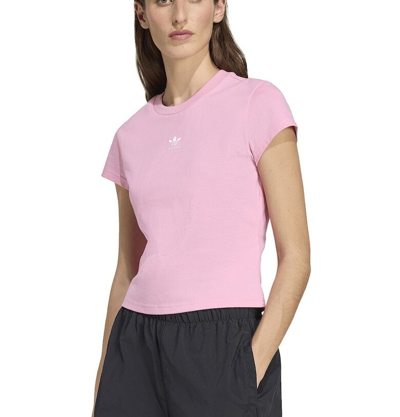 Памучна слим тениска Essentials adidas Originals