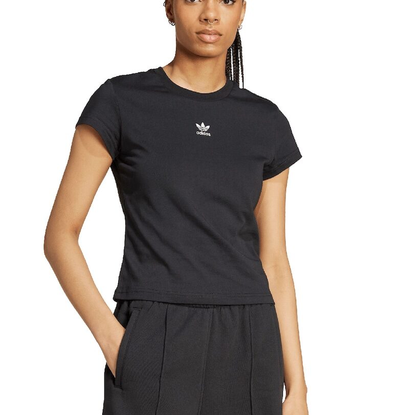 Памучна слим тениска Essentials adidas Originals