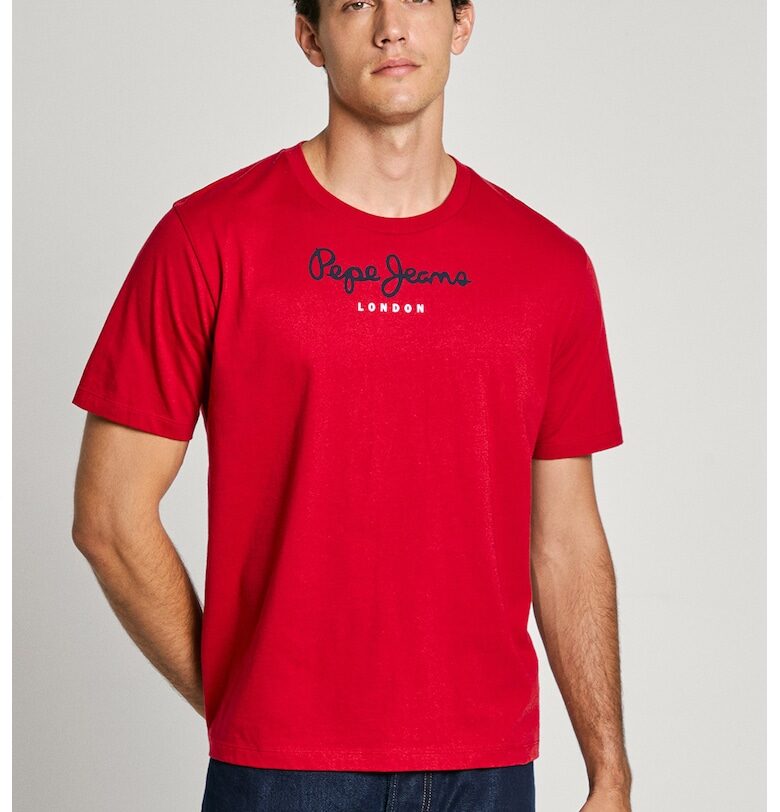 Памучна тениска Eggo Pepe Jeans London