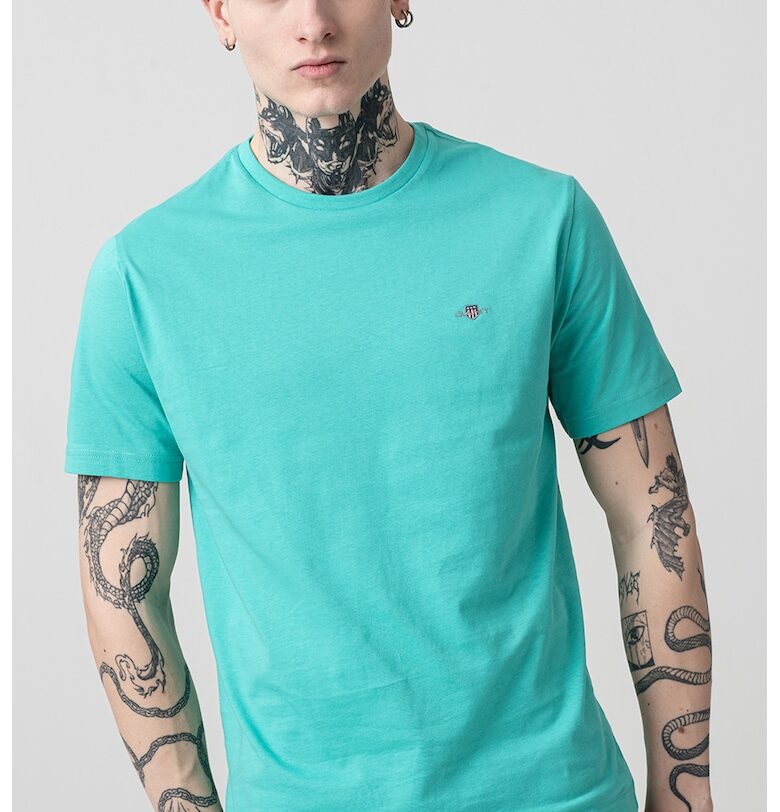 Памучна тениска Shield Gant