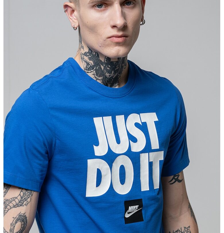 Памучна тениска Sportswear с шарка Nike