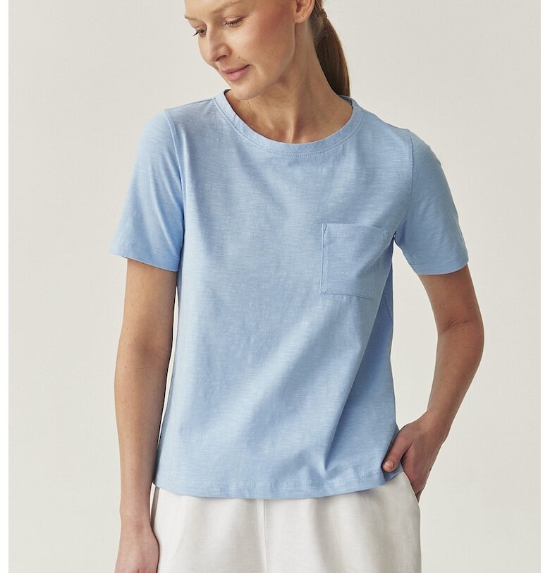 Памучна тениска с джоб Tatuum