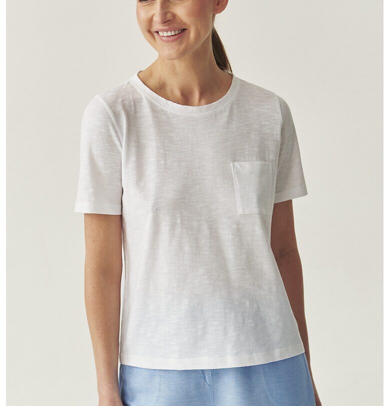 Памучна тениска с джоб Tatuum