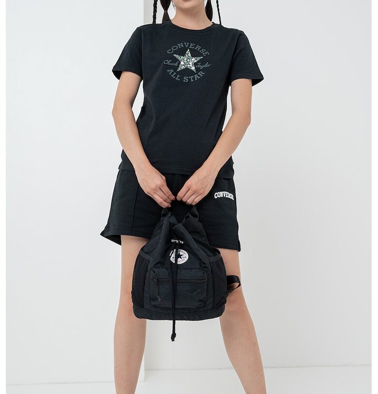 Памучна тениска с лого Converse