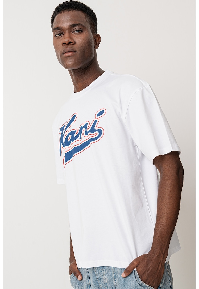 Памучна тениска с лого Karl Kani