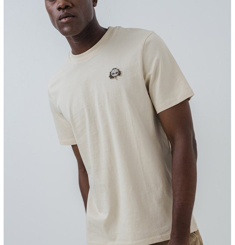 Памучна тениска с лого Timberland