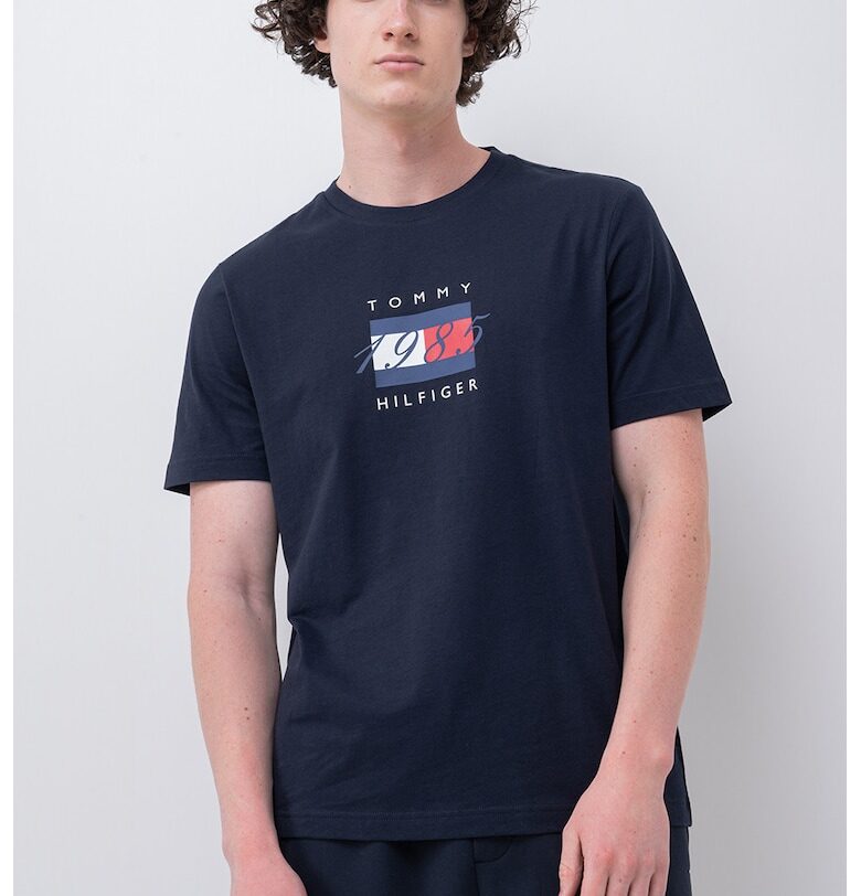 Памучна тениска с лого Tommy Hilfiger