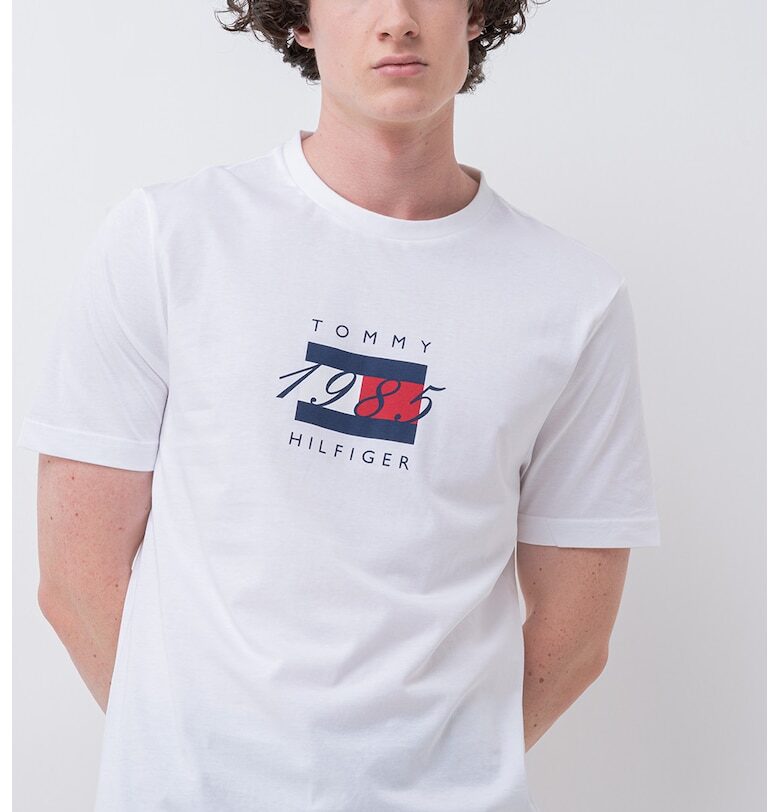 Памучна тениска с лого Tommy Hilfiger