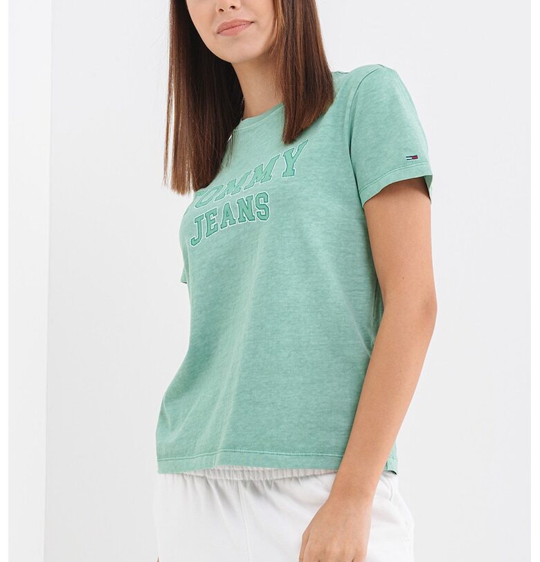 Памучна тениска с лого Tommy Jeans