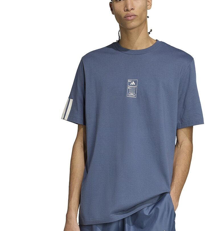 Памучна тениска с лого adidas Sportswear