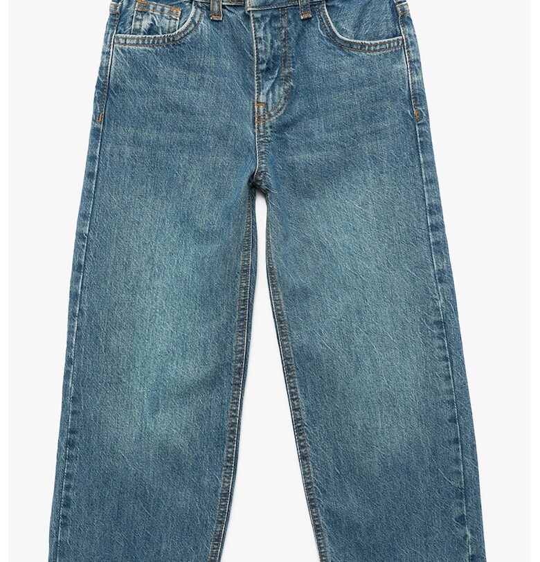 Памучни дънки с права кройка KOTON