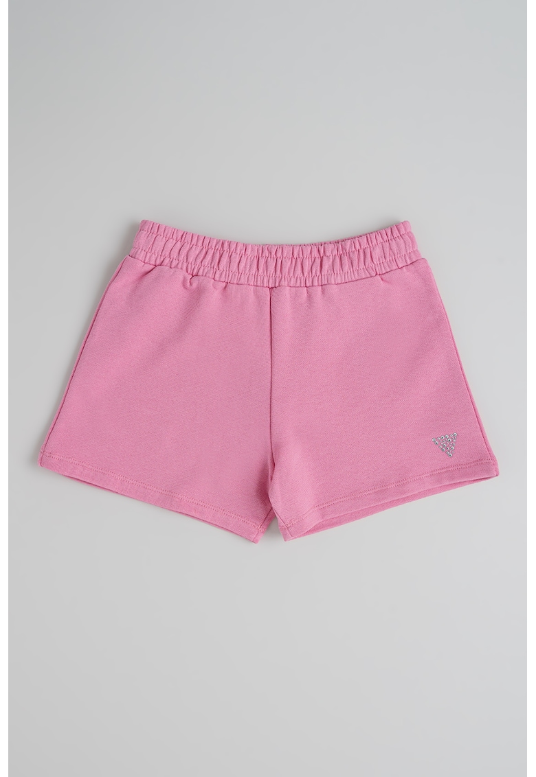 Памучни шорти с еластична талия GUESS KIDS