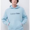Памучно худи с джоб кенгуру CALVIN KLEIN